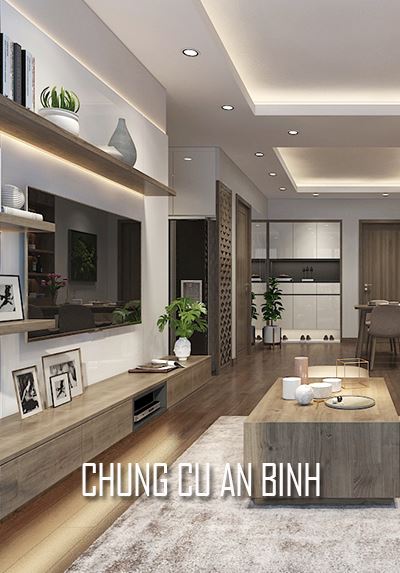 Thiết kế nội thất chung cư An Bình hiện đại