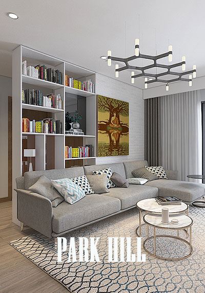 Thiết kế nội thất chung cư Park Hill hiện đại