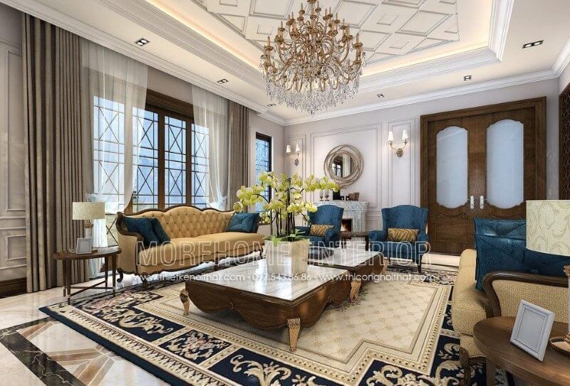 Nội thất Morehome là đơn vị chuyên thiết kế bàn trà gỗ óc chó cao cấp tại Hà Nội