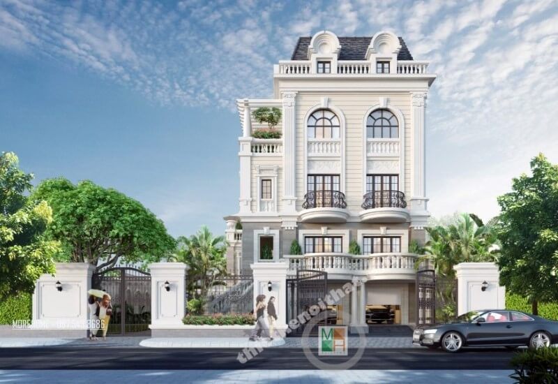 Morehome đã thiết kế nhiều công trình kiến trúc biệt thự cao cấp tại Nghệ An, trong đó có một công trình nổi bật.